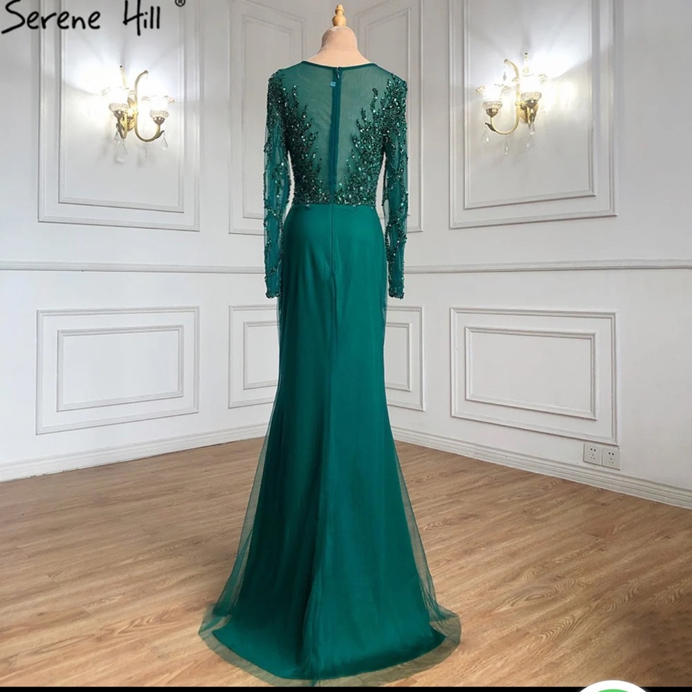 Serene Hill- Beaded Evening Gown - Picture 7 of 7